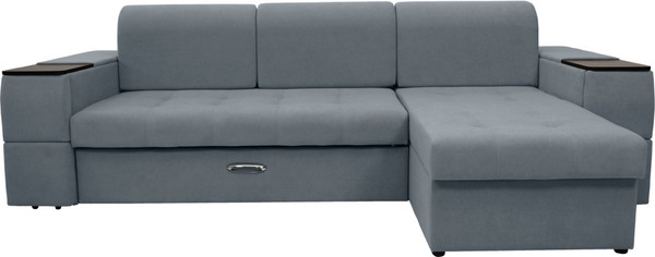 Диван угловой Сириус Лидер-13 с оттоманкой НПБ 285x165