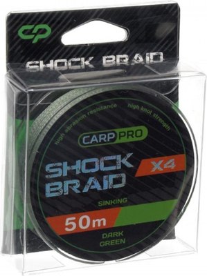 Леска плетеная Carp Pro Shock Braid / CP1618-4-50