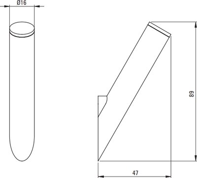 Крючок для ванной Deante Silia Bianco ADI_A111