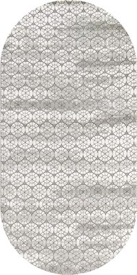 Коврик Safyun Calibri BT311-CREAM-BEIGE-OVAL - фото