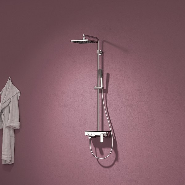 Душевая система со смесителем Teska Niagara NG3501S