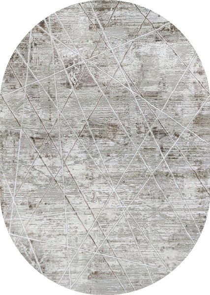 Ковер Safyun Victoria HL618-CREAM-VIZON-OVAL - фото