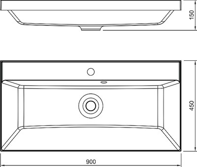 Умывальник Florentina Астория 900