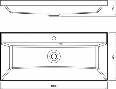 Умывальник Florentina Астория 1000