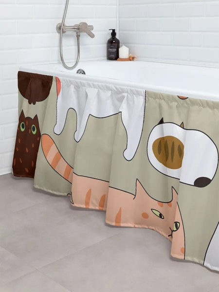 Шторка под ванну JoyArty 60x150 / bt_423828