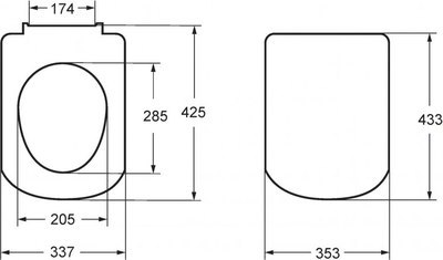 Сиденье для унитаза Roca ZRU9307682