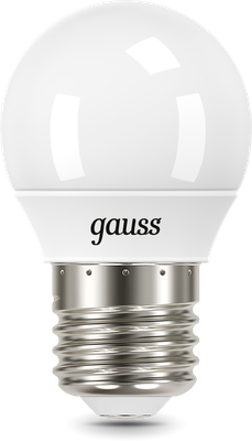 Лампа Gauss Шар 9.5W 950lm 4100K E27 LED / 105102210 - фото