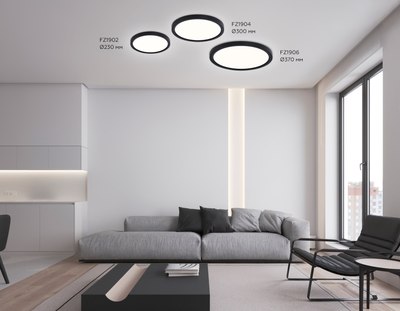 Потолочный светильник Ambrella Orbital FZ1906 BK