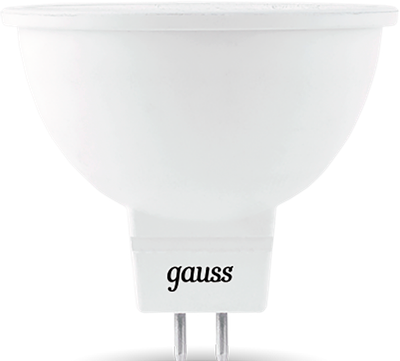 Лампа Gauss MR16 5W 530lm 6500K GU5.3 LED / 101505305 - фото