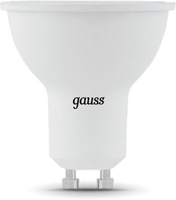Лампа Gauss MR16 5W 530lm 6500K GU10 LED / 101506305 - фото