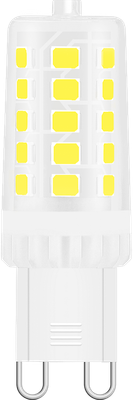 Лампа Gauss G9 AC185-265V 3.5W 460lm 4100K керамика LED / 107009205 - фото
