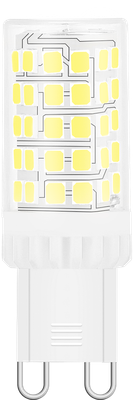 Лампа Gauss G9 AC185-265V 5.5W 700lm 3000K керамика LED / 107009106 - фото