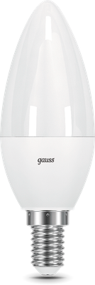 Лампа Gauss Свеча 7W 590lm 6500К E14 диммируемая LED / 103101307-D - фото