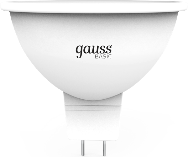 Лампа Gauss Elementary MR16 12V 9W 700lm 4100K GU5.3 LED / 11529 - фото