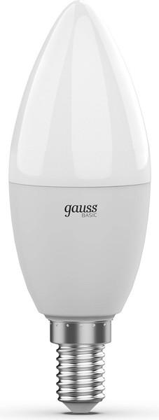 Лампа Gauss Basic LED-M C37 10W 720lm 4000K E14 LED / 10301202 - фото