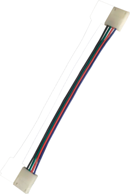 Коннектор для светодиодной ленты Gauss Basic 10 mm RGB 5050 IP65 / BT437 - фото