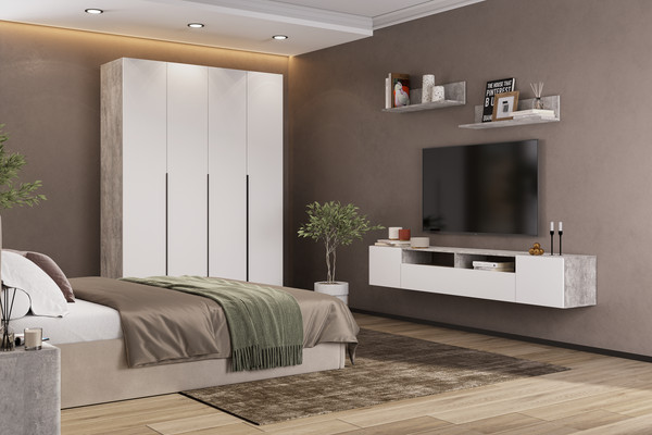 Шкаф Mio Tesoro ШК 5 1600 4-х створчатый