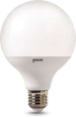 Лампа Gauss G95 16W 1540lm 6500K E27 LED /105102316 - фото