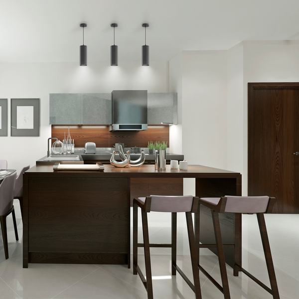 Потолочный светильник Gauss Overhead 12W 920lm 4100K 170-240V IP20 / HD034