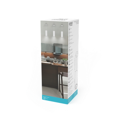 Потолочный светильник Gauss Overhead 12W 920lm 4100K 170-240V IP20 / HD036