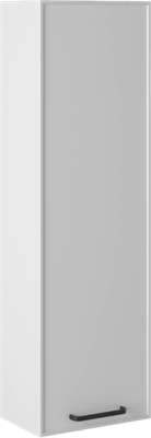 Шкаф-полупенал для ванной Briz Кватро 35 R / 246 04-06к35-00 02 БЕЛ - фото