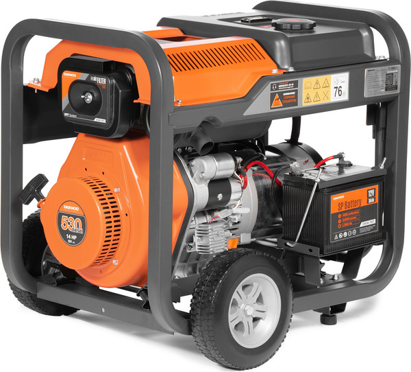 Дизельный генератор Daewoo Power DDAE 9000DXE-3 (2024)