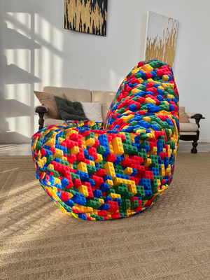 Бескаркасное кресло Flagman Груша Макси XXL Г2.5-344