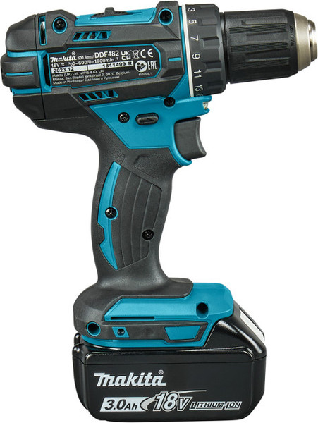 Профессиональная дрель-шуруповерт Makita DDF482RFJ