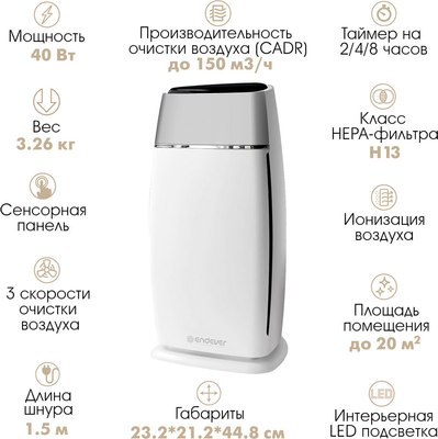 Очиститель воздуха Endever Oasis 290