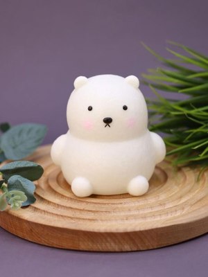 Ночник ILikeGift Bear Plaid Bow / 132-0266 - фото