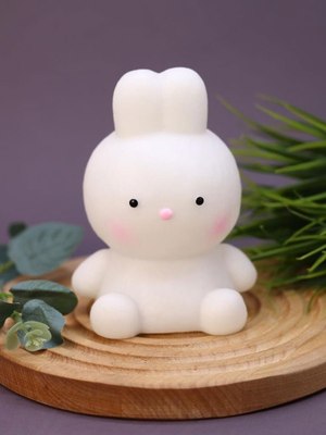 Ночник ILikeGift Bunny Plaid Bow / 132-0267 - фото