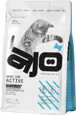 Сухой корм для кошек AJO Аctive полнорационный для взрослых кошек - фото