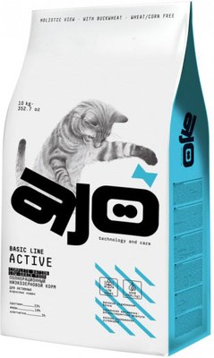 Сухой корм для кошек AJO Аctive полнорационный для взрослых кошек - фото
