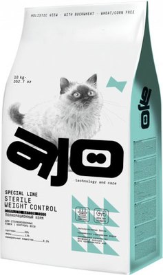 Сухой корм для кошек AJO Cat Sterile Weight Control для стерилизованных контроль веса - фото