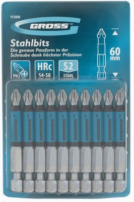 Набор бит Gross 11300 - фото