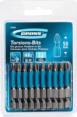Набор бит Gross 11494 - фото