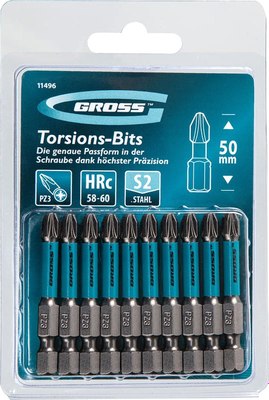 Набор бит Gross 11496 - фото