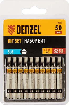 Набор бит Denzel 11660 - фото