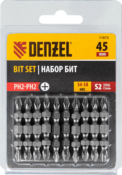 Набор бит Denzel 11673 - фото