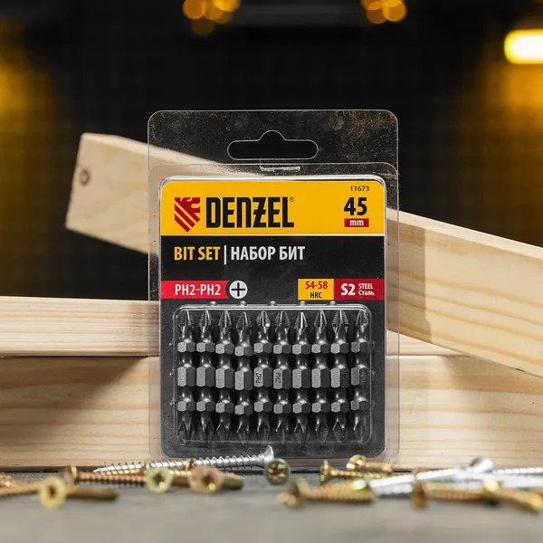 Набор бит Denzel 11673