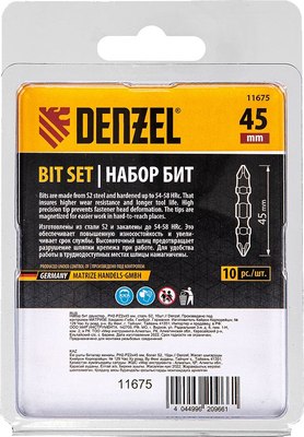 Набор бит Denzel 11675