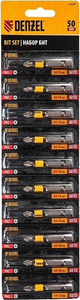 Набор бит Denzel 11679 - фото