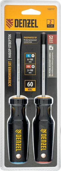 Набор отверток Denzel 122117