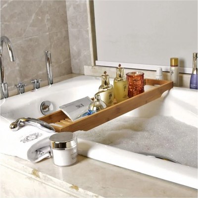 Полка на ванну FORA Bamboo 70см / FOR-AXE70BB