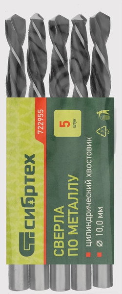 Набор сверл СибрТех 722955 - фото