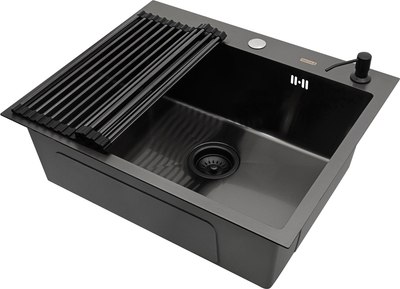 Мойка кухонная Arfeka Eco AR 60x50 + RM AR + DS AR - фото