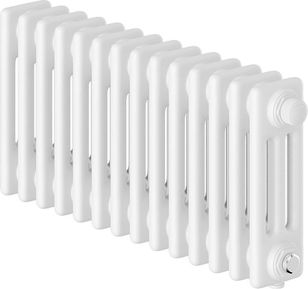 Радиатор стальной Royal Thermo Insignia VC3030 - 14 секций RAL9016 - фото