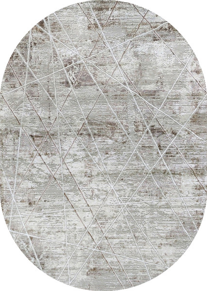 Ковер Safyun Victoria HL618-CREAM-VIZON-OVAL - фото