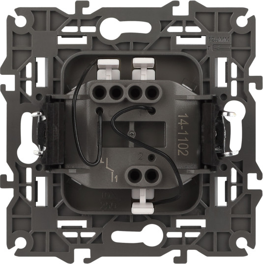 Выключатель ЭРА Elegance 14-1102-01М / Б0065783