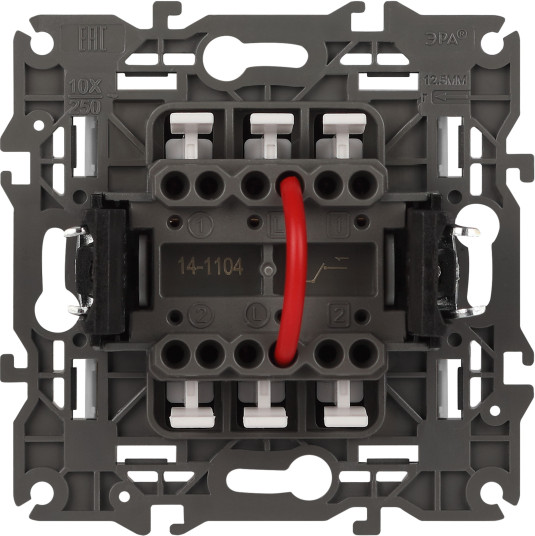 Выключатель ЭРА Elegance 14-1104-01М / Б0065797